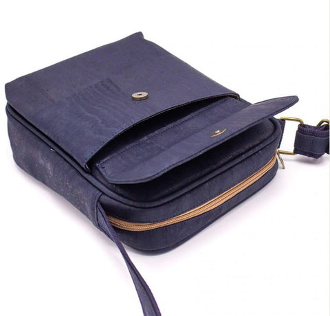 #25 wholesale Men's Messenger Bag Blue