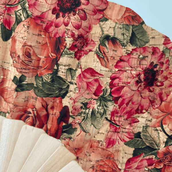 Just in time for summer, these pretty cork fans will not only help keep you cool, but help you look super cool (too much?🤣) and stylish too! Available in vibrant pink or muted blue.   Made from high-quality cork which is eco-friendly, flexible, vegan friendly and durable!